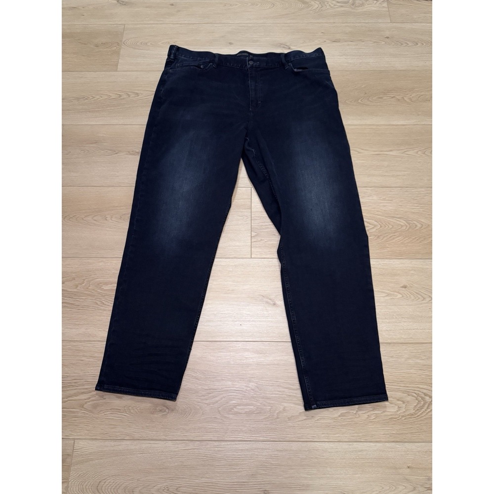 Banana Republic Athletic Tapered Dark Jeans Mens Size 42x34(actual 42x331/4")